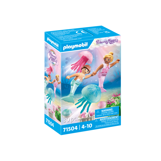 Playmobil-COPII SIRENE CU MEDUZE ARTPM71504