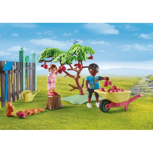 Playmobil-MICA FERMA DE PUI DIN GRADINA CASUTEI ARTPM71510