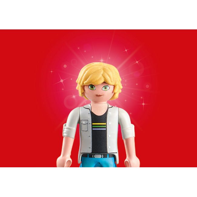 Playmobil-MIRACULOUS ADRIEN SI CAT NOIR ARTPM71337