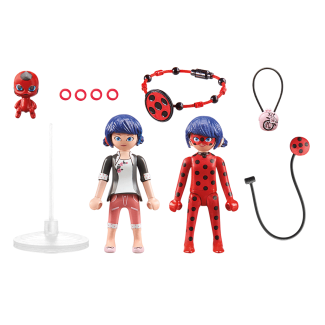 Playmobil-MIRACULOUS MARINETTE SI LADYBUG ARTPM71336