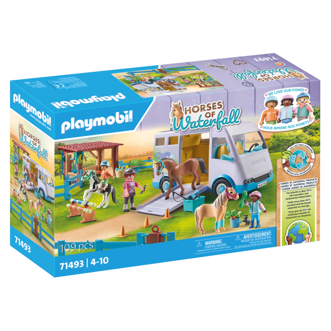Playmobil-SCOALA MOBILA DE CALARIE ARTPM71493