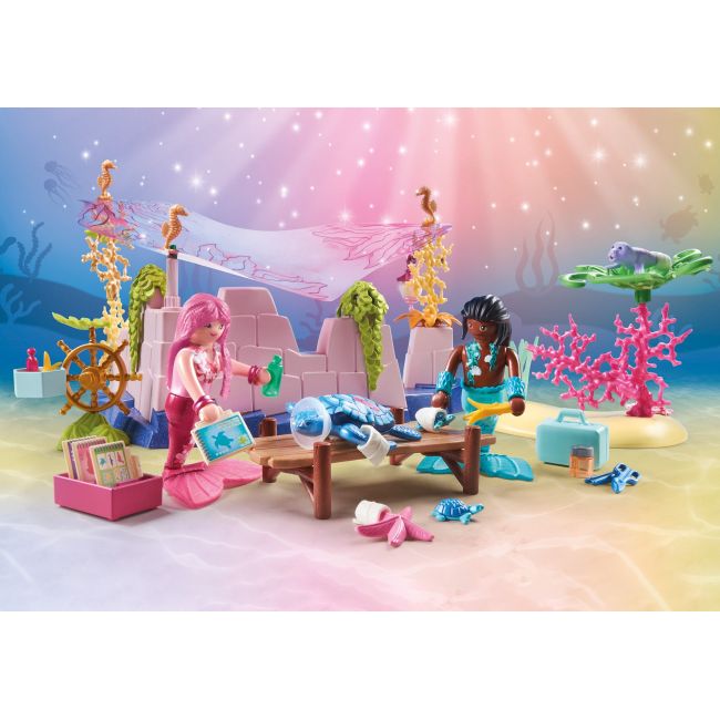 Playmobil-SIRENE CARE INGRIJESC ANIMALE ARTPM71499