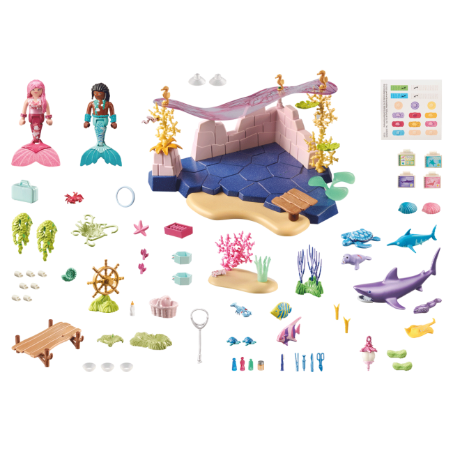 Playmobil-SIRENE CARE INGRIJESC ANIMALE ARTPM71499