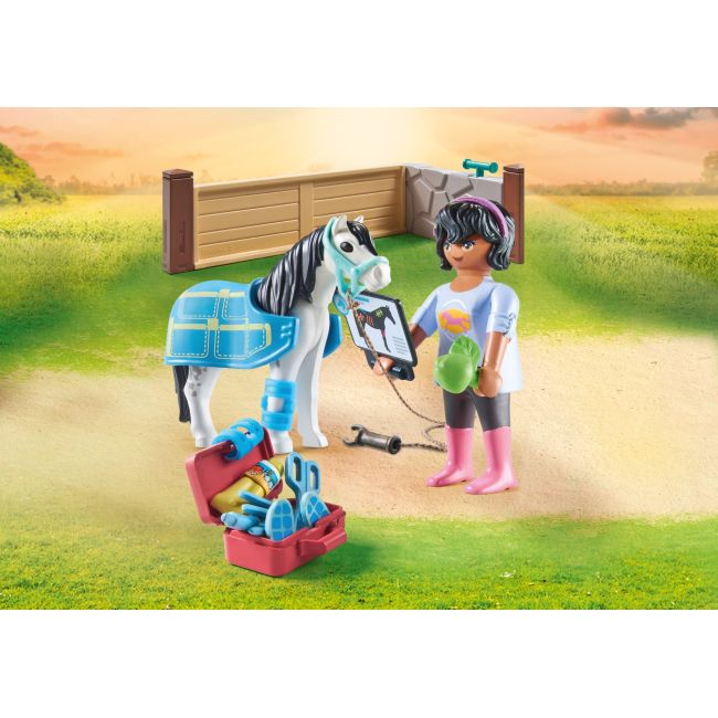 Playmobil-TERAPEUTUL DE CAI ARTPM71497