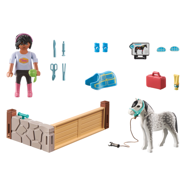 Playmobil-TERAPEUTUL DE CAI ARTPM71497