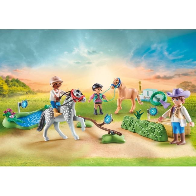 Playmobil-TURNEUL CU PONEI ARTPM71495