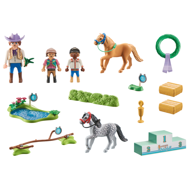 Playmobil-TURNEUL CU PONEI ARTPM71495