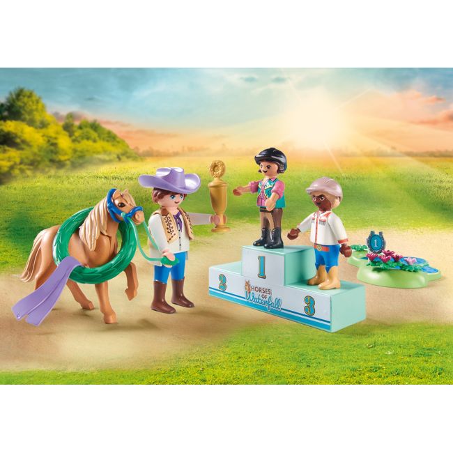 Playmobil-TURNEUL CU PONEI ARTPM71495