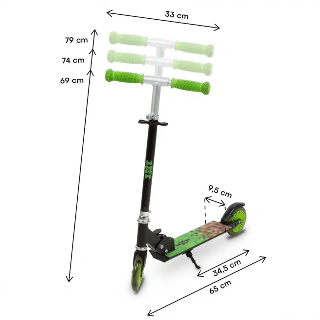 Trotineta pliabila 120mm wxm skipo - game edeedihsskid01