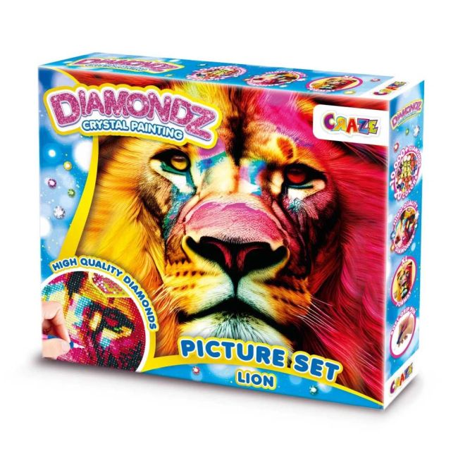 Craze - Pictura cu diamante leu ARTCRZ47354