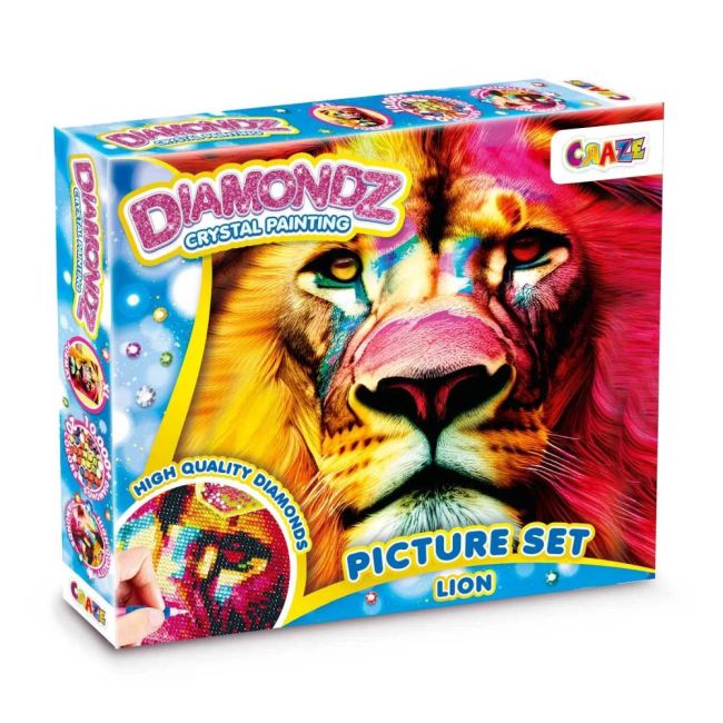 Craze - Pictura cu diamante leu ARTCRZ47354