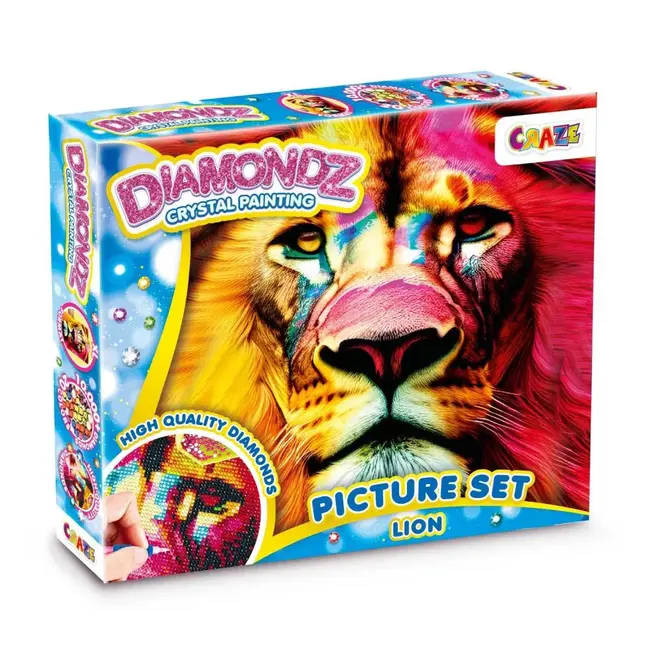 Craze - Pictura cu diamante leu ARTCRZ47354