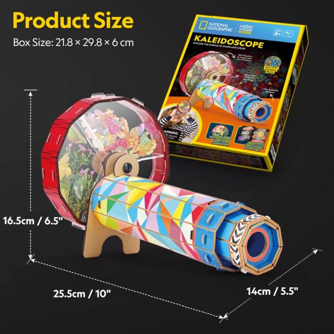 Cubic Fun - Puzzle 3D caleidoscop 96 piese ARTCUDS1090h