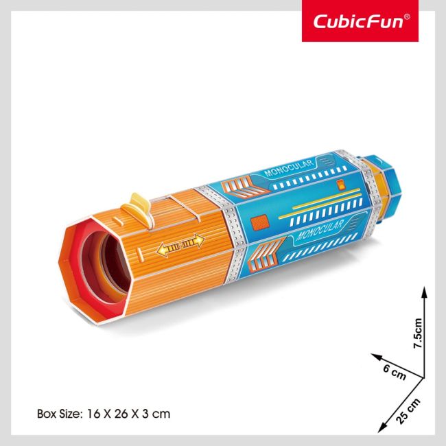 Cubic Fun - Puzzle 3D monocular 14 piese ARTCUDS1122h