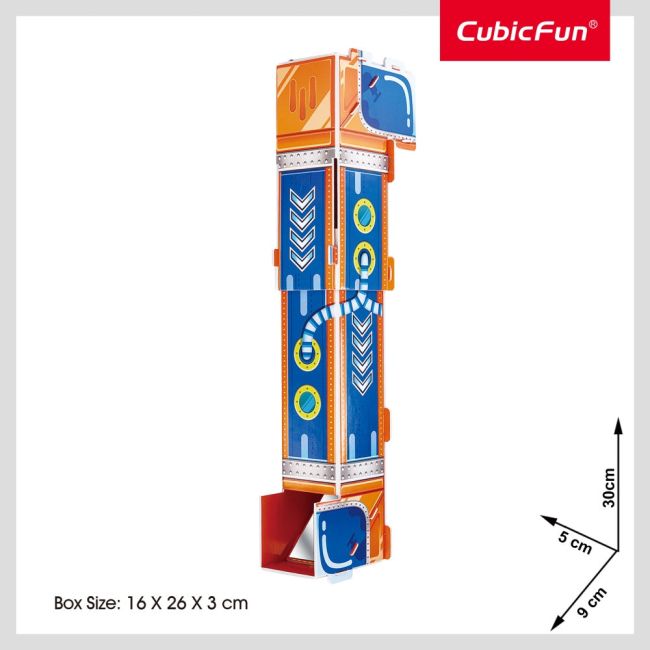 Cubic Fun - Puzzle 3D periscop 10 piese ARTCUDS1116h