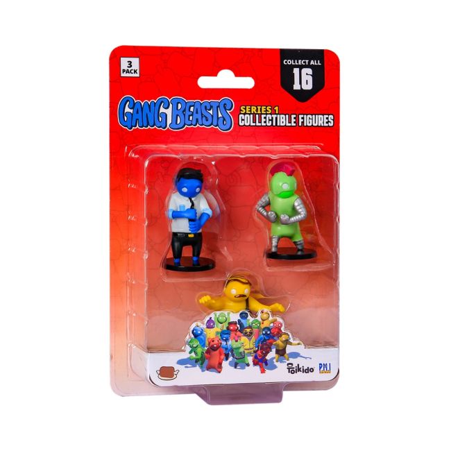 Gang Beasts - Set 3 figurine blister BKFGB2020