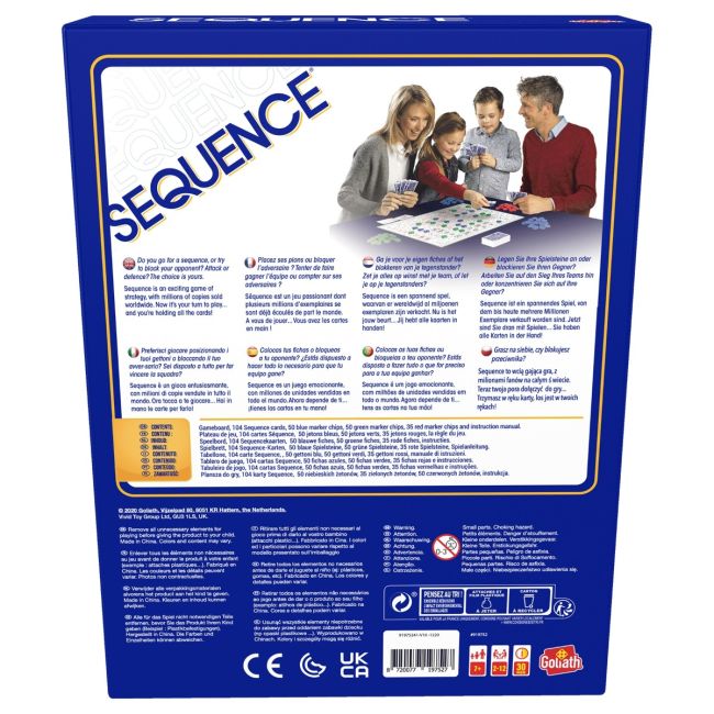 Joc de societate Sequence Classic BKF919752