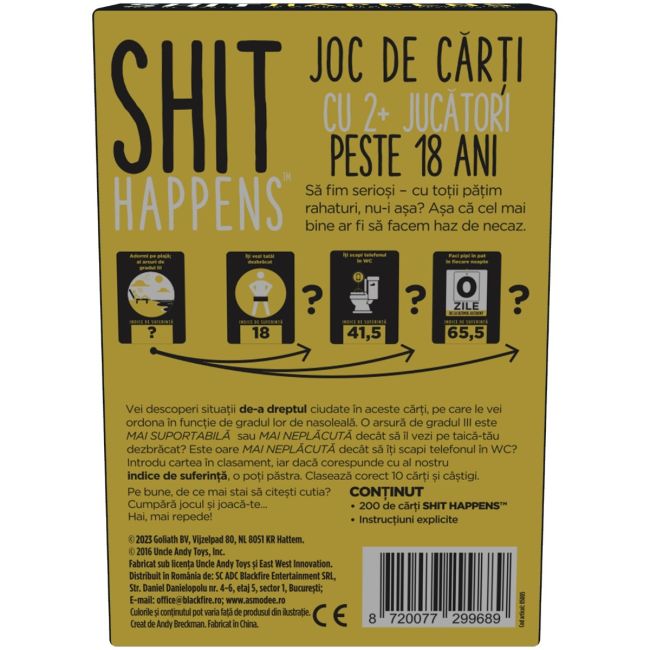 Joc de societate Shit Happens, limba romana BKF929968
