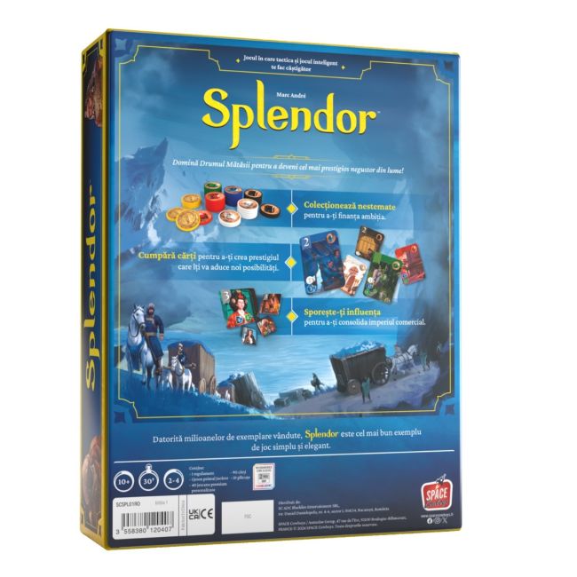 Joc de societate Splendor (Refresh), limba romana BKFSCSPL01RO