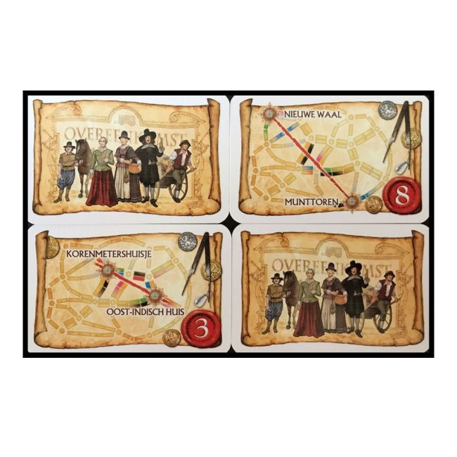 Joc de societate Ticket to Ride Amsterdam, limba engleza BKF720163