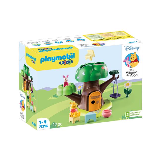 PLAYMOBIL - 1.2.3 & DISNEY: CASA DIN COPAC A LUI WINNIE SI PIGLET ARTPM71316