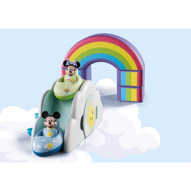 PLAYMOBIL - 1.2.3 & DISNEY: CASA DIN NORI A LUI MICKEY SI MINNIE ARTPM71319