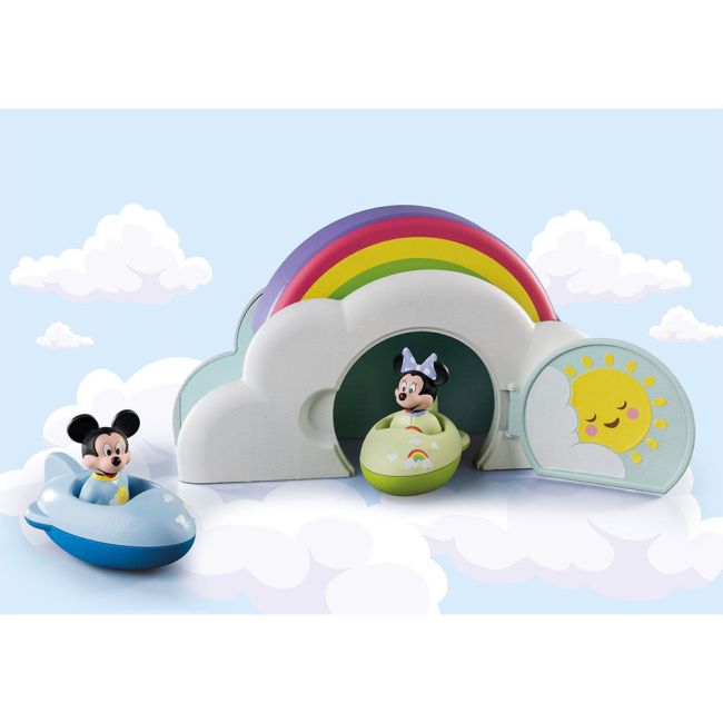 PLAYMOBIL - 1.2.3 & DISNEY: CASA DIN NORI A LUI MICKEY SI MINNIE ARTPM71319