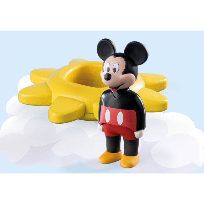 PLAYMOBIL - 1.2.3 & DISNEY: SOARE ROTATIV CU ZORNAITOARE MICKEY ARTPM71321