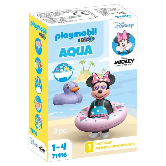 Playmobil - 123 Disney Excursie La Plaja Cu Minnie ARTPM71416
