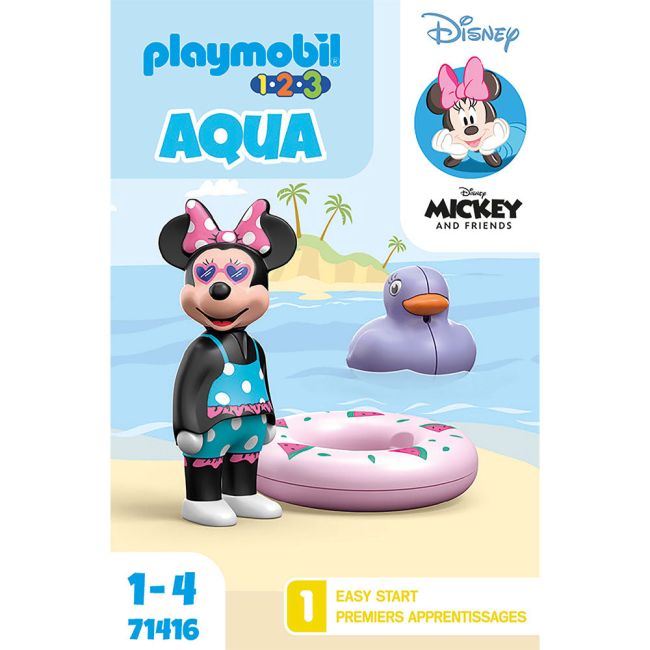 Playmobil - 123 Disney Excursie La Plaja Cu Minnie ARTPM71416