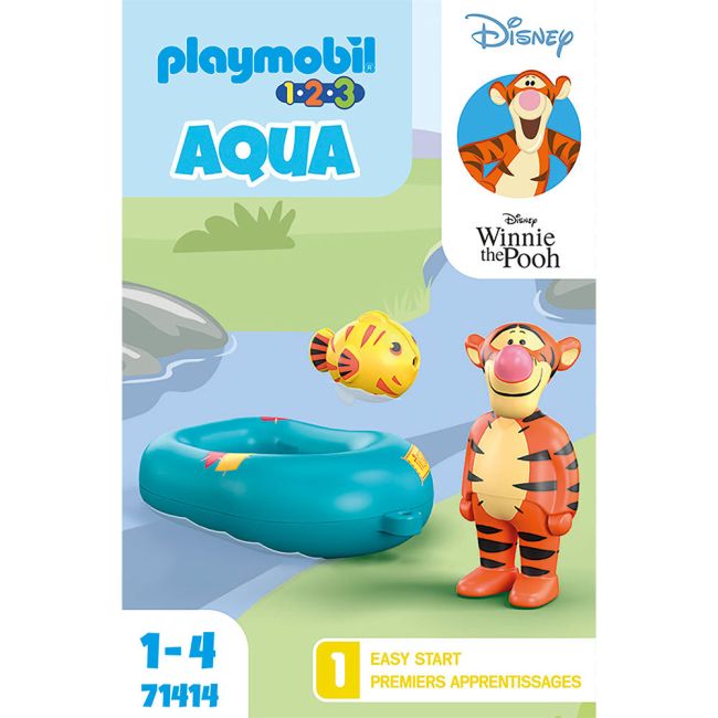 Playmobil - 123 Disney Plimbare Cu Barca Gonflabila A Lui Tigger ARTPM71414