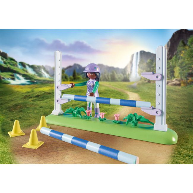Playmobil - Arena Cu Zoe Si Calutul Blaze ARTPM71355