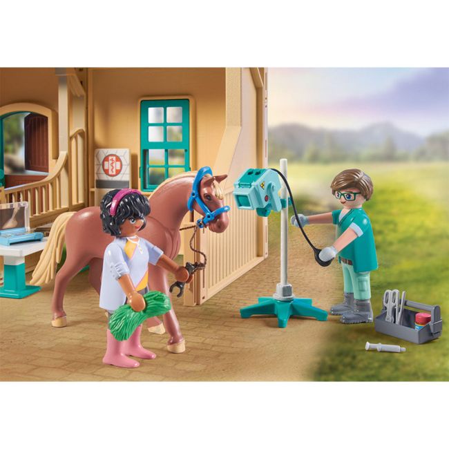 Playmobil - Centru Veterinar Si De Terapie ARTPM71352