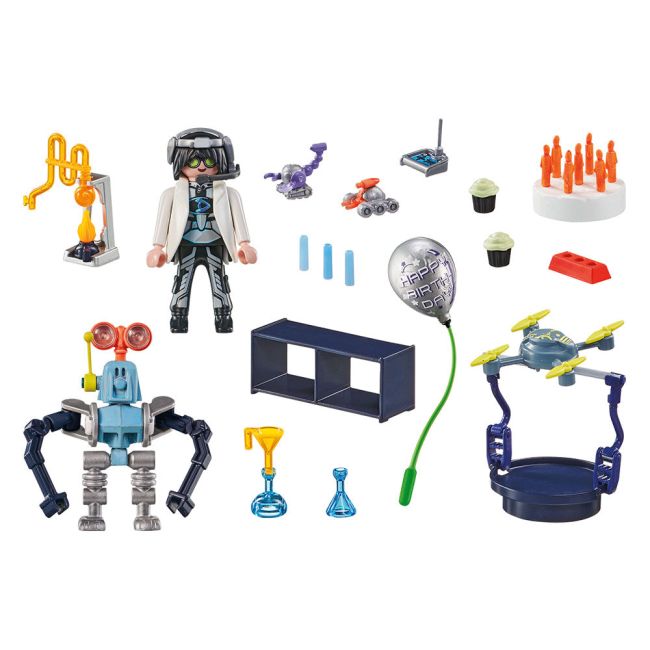 Playmobil - Cercetator Cu Roboti ARTPM71450
