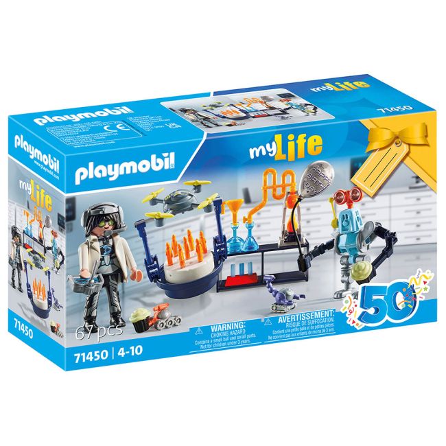 Playmobil - Cercetator Cu Roboti ARTPM71450