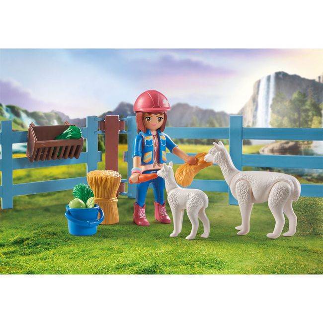 Playmobil - Grajd Cu Amelia Si Calutul Whisper ARTPM71353
