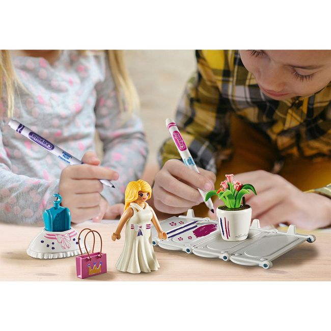 Playmobil - Playmobil Color Butic Cu Haine ARTPM71372