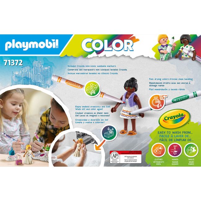 Playmobil - Playmobil Color Butic Cu Haine ARTPM71372