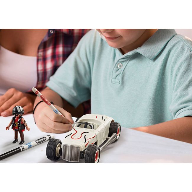 Playmobil - Playmobil Color Masinuta De Curse ARTPM71376