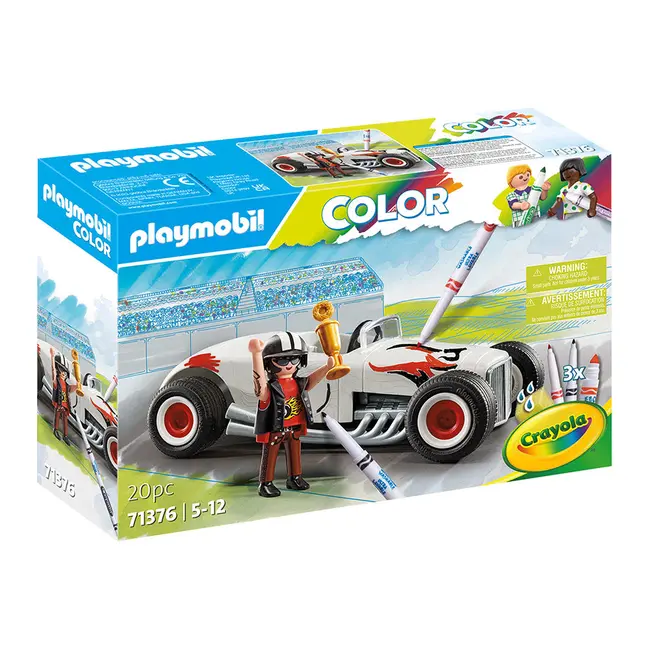 Playmobil - Playmobil Color Masinuta De Curse ARTPM71376