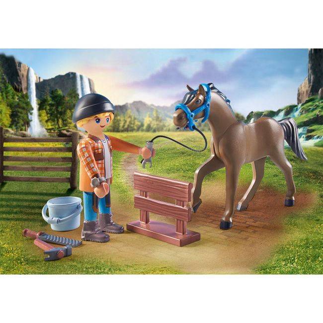 Playmobil - Potcovar Cu Calut ARTPM71357