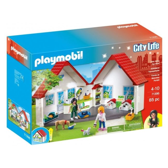 Playmobil - Set portabil clinica veterinara ARTPM71396