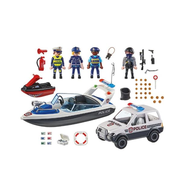 Playmobil - Urmarirea politiei pe apa ARTPM71570