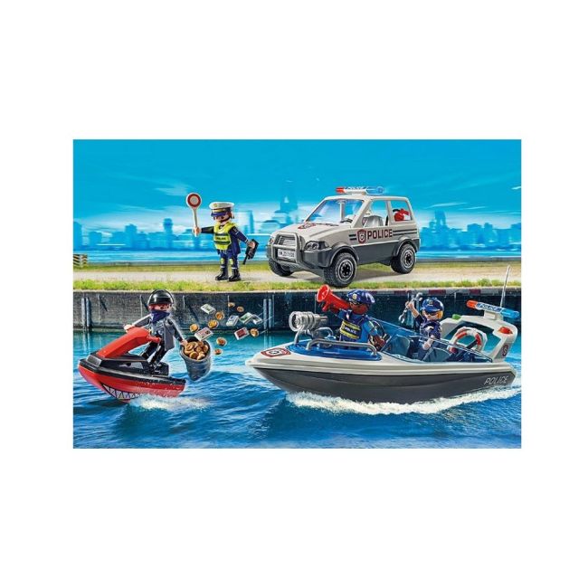 Playmobil - Urmarirea politiei pe apa ARTPM71570