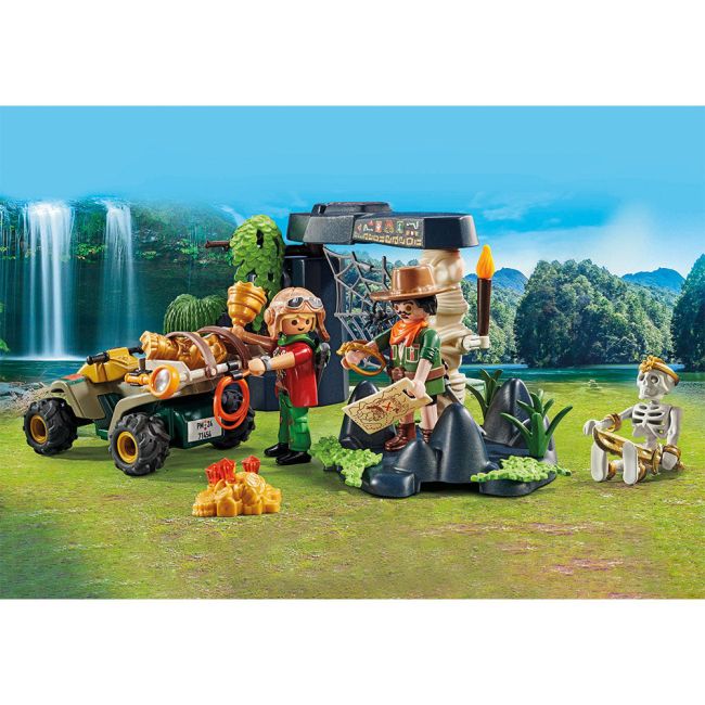Playmobil - Vanatoarea De Comori In Jungla ARTPM71454