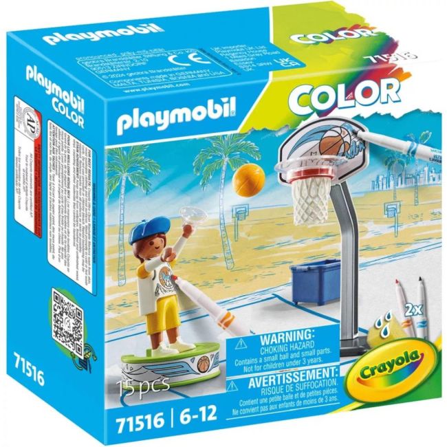 Playmobil Color jucator de baschet ARTPM71516