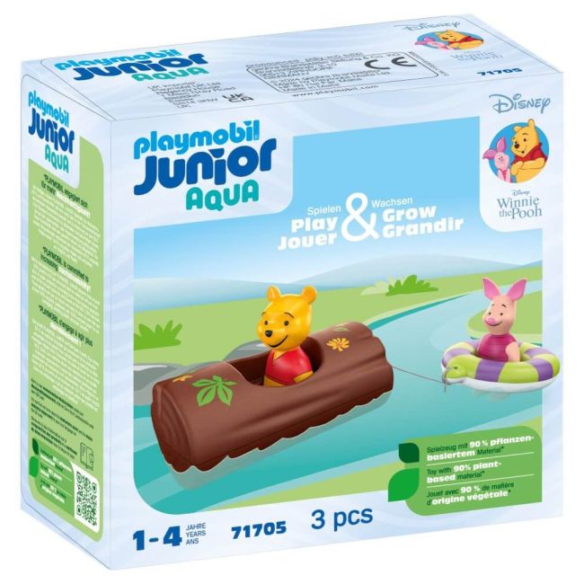 Playmobil Junior Disney aventura pe apa a lui Winnie si Piglet ARTPM71705