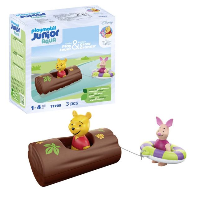 Playmobil Junior Disney aventura pe apa a lui Winnie si Piglet ARTPM71705