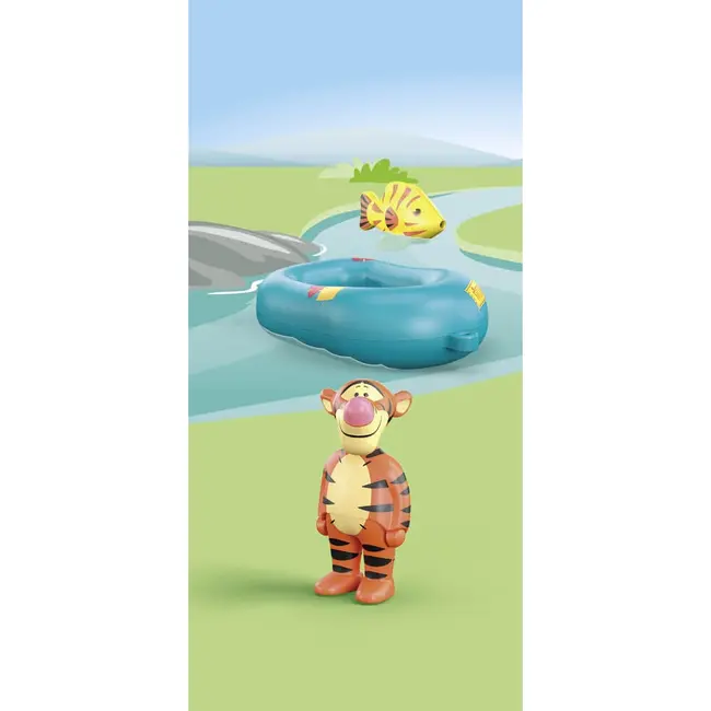 Playmobil Junior Disney plimbare cu barca gonflabila a lui Tigger ARTPM71704