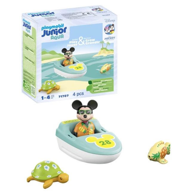 Playmobil Junior Disney tur cu barca lui Mickey ARTPM71707